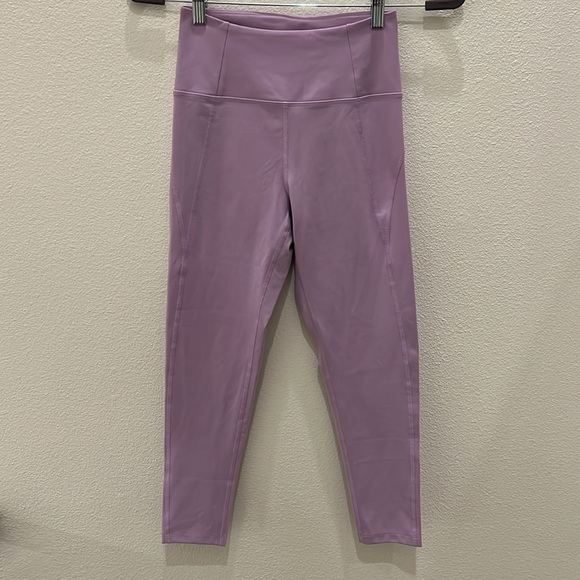 girlfriend collective Pants - Girlfriend Collective #4008 High Waist 7/8 Leggings Small Purple